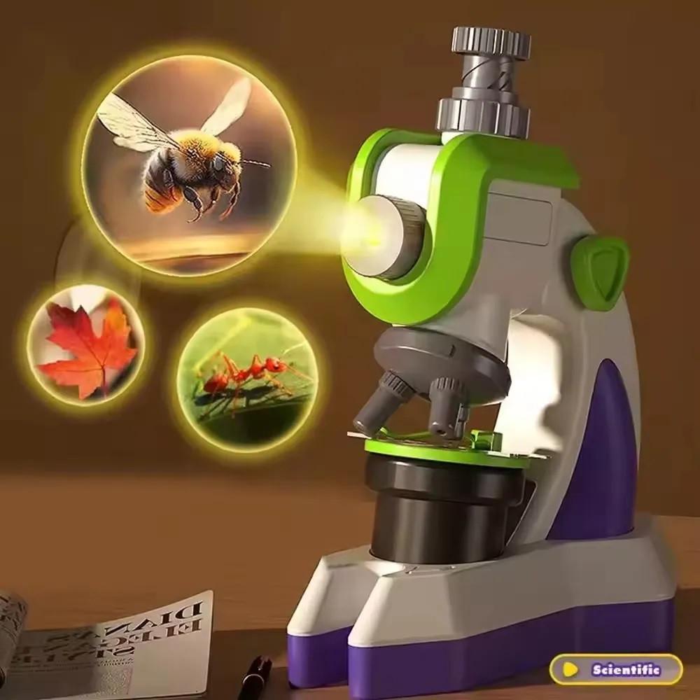 Микроскоп для детей STEM 1200x с проектором и инструментами (30101158) - фото 7