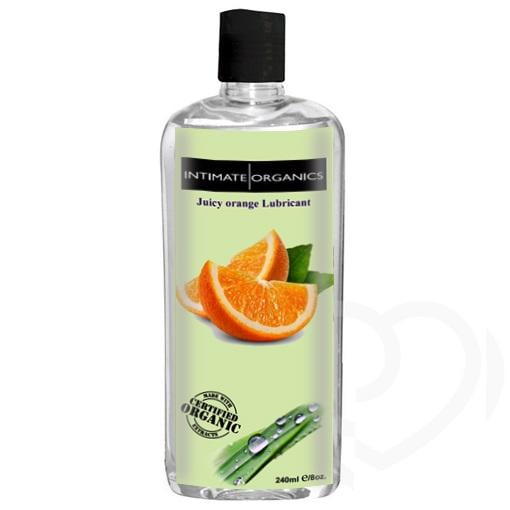 Мастило-лубрикант IntimateOrganics зі смаком апельсина 240 мл (1283637025)