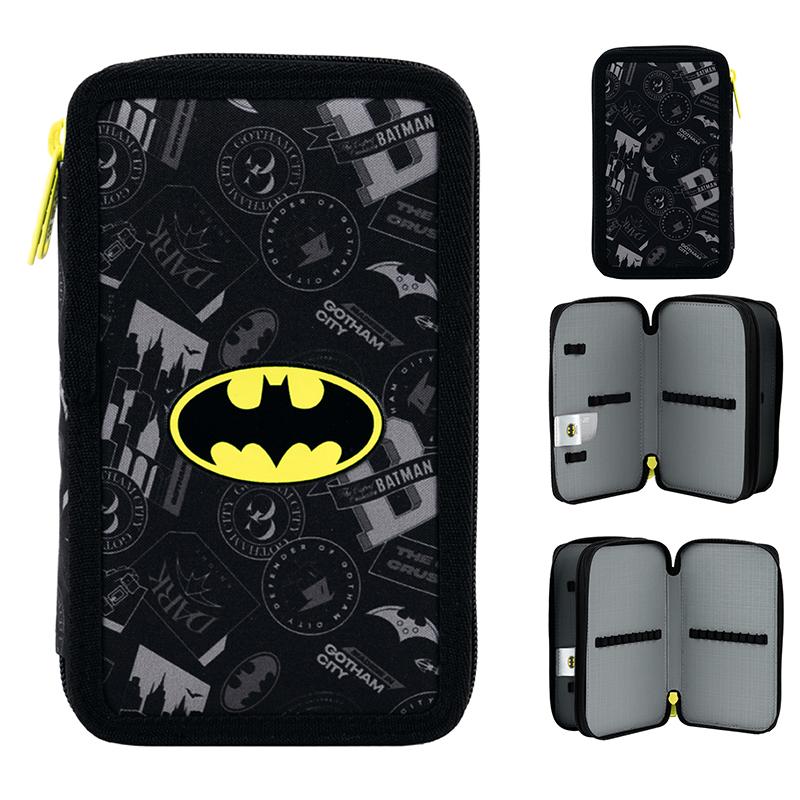 Набір шкільний рюкзак з пеналом та сумкою для взуття KITE SET_DC25-555S Batman (000995177) - фото 15 Набір шкільний рюкзак з пеналом та сумкою для взуття KITE SET_DC25-555S Batman (000995177) - фото 15