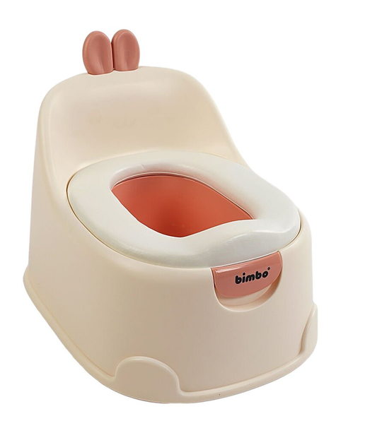 Горшок детский Bimbo BM-18909 съемный контейнер с накладкой и щеточкой Розовый (2930858068)