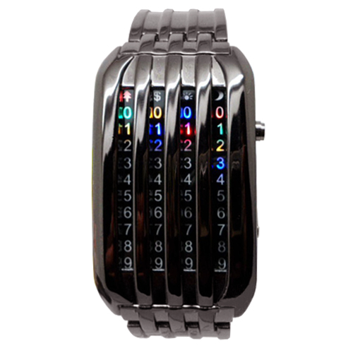 Наручные часы бинарные CNV 7210/7211/7212/7213/7214 Watches сталь Black (34188130)