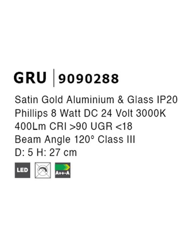 Светильник магнитный Nova Luce Gru (9090288) - фото 3 Светильник магнитный Nova Luce Gru (9090288) - фото 3