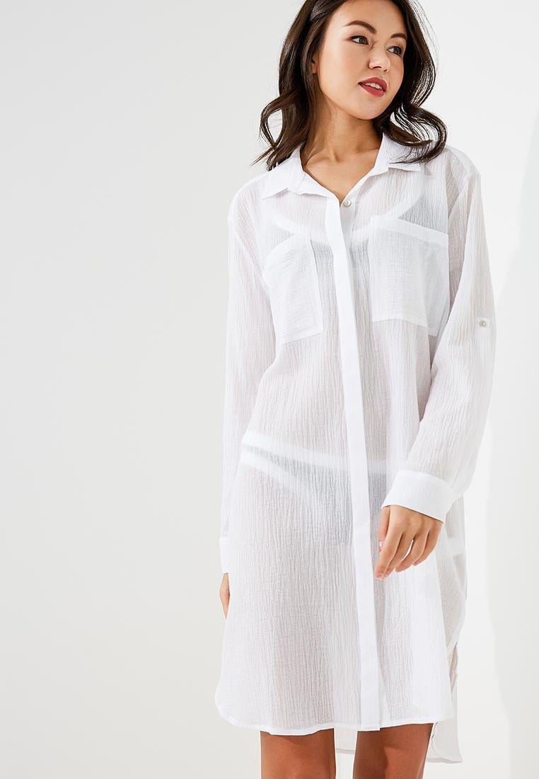 Рубашка женская пляжная Seafolly S Белый (53108-CUwhite)