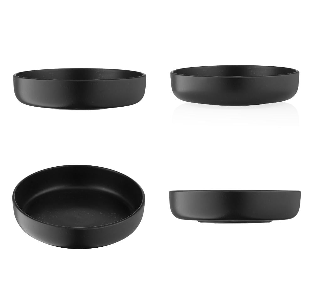 Сервиз столовой посуды Ardesto Trento 5 предметов каменная керамика Черный - фото 18 Сервиз столовой посуды Ardesto Trento 5 предметов каменная керамика Черный - фото 18