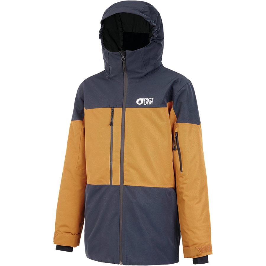 Куртка Picture Organic Proden Jr 2021 10 Dark blue/Safran