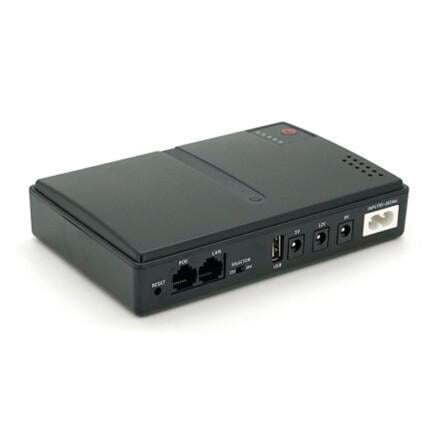 Джерело безперебійного живлення для роутерів/модемів UPS INR18650-26E DC1018L 5В 9В 12В 1A змінні акумулятори 10400 mAh (2899652999)