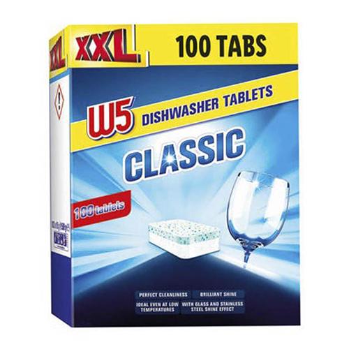 Таблетки для посудомоечной машины W5 Classic XXL 100 шт. (1660632324)