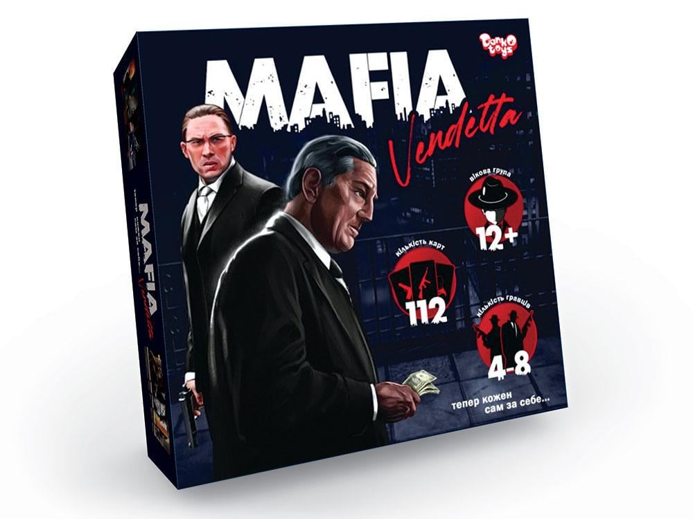 Настільна гра Danko Toys Mafia Vendetta (MAF-01-01U)