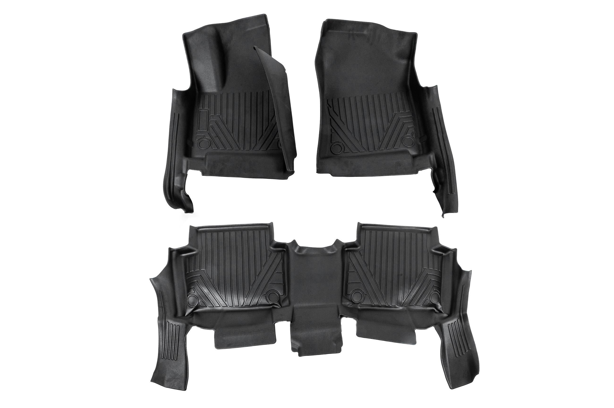 Коврики Niken Luxury 3D 2 ряда для Hyundai Santa Fe 5 2023- гг. резина Черный (176053)