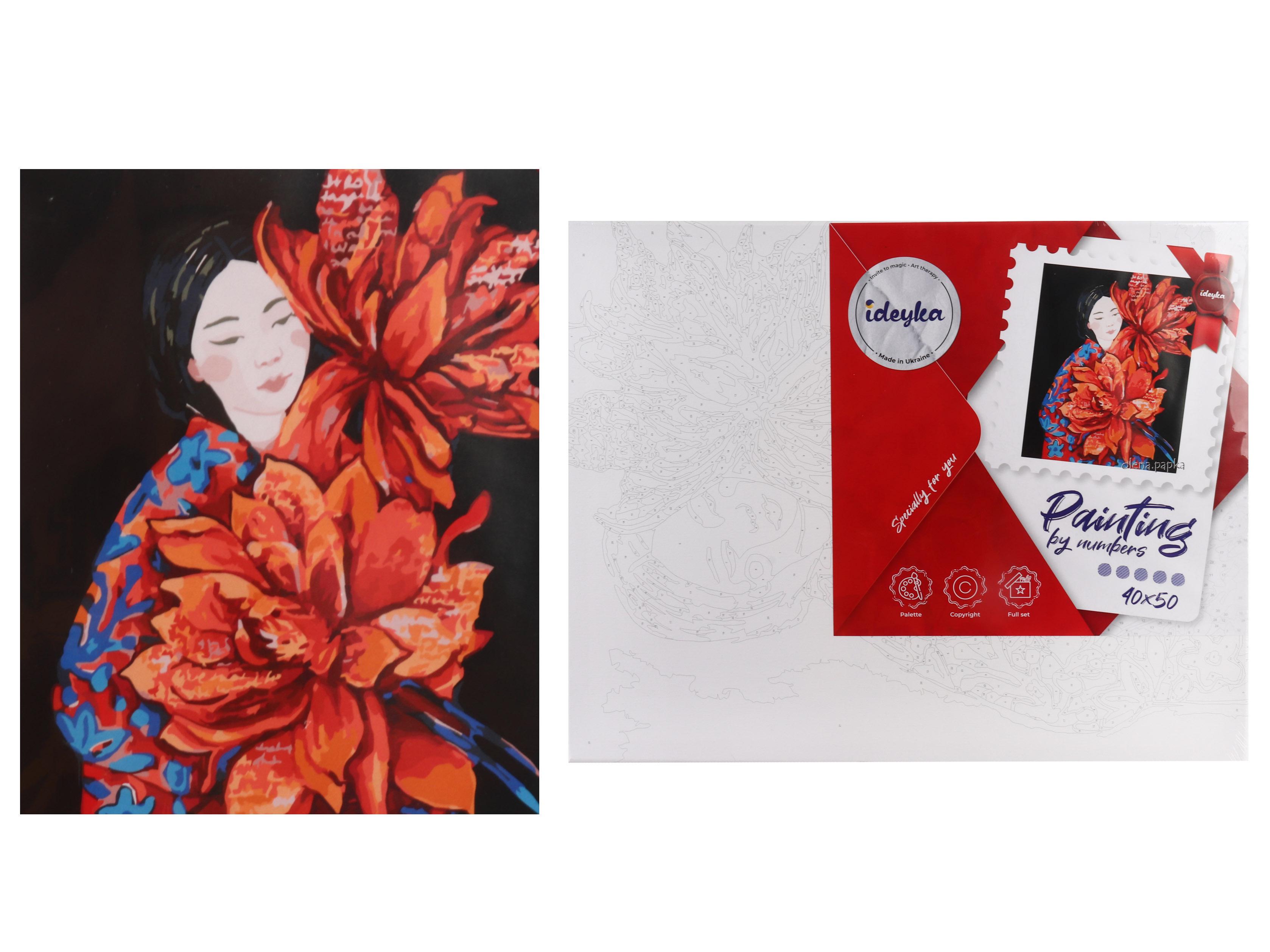 Картина за номерами Ideyka Розквіт думки 40x50 см (MTT-149179)