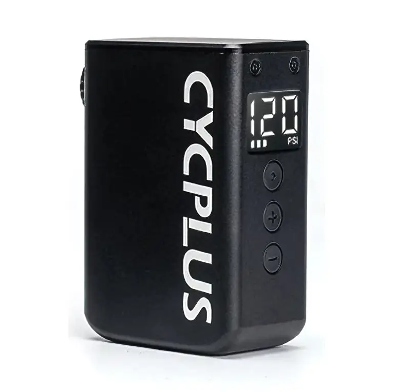 Насос мини электрический CYCPLUS AS2 PRO для велосипеда с манометром до 120 PSI автостоп Presta и Schrader (2896319741)