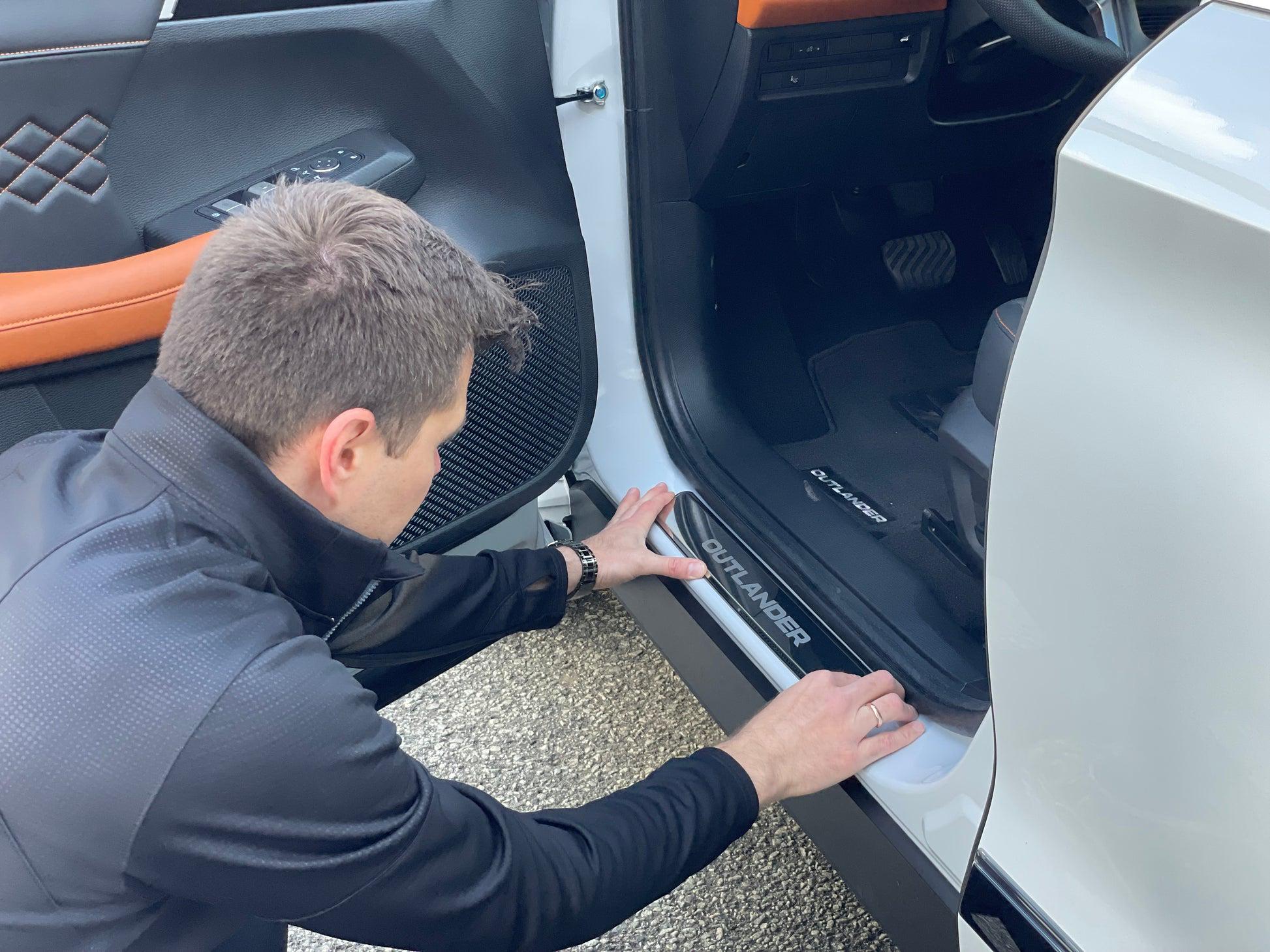 Накладки на пороги Mitsubishi Outlander 4 2022-2025 р. MZ527623EX 4 шт. (27455649) - фото 3 Накладки на пороги Mitsubishi Outlander 4 2022-2025 р. MZ527623EX 4 шт. (27455649) - фото 3