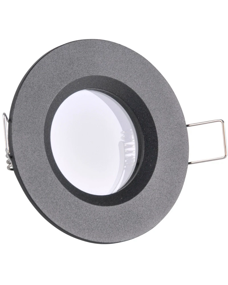 Точечный светильник Goldlux 315441 Boras GU5.3 1x8W IP44 BK (014390)