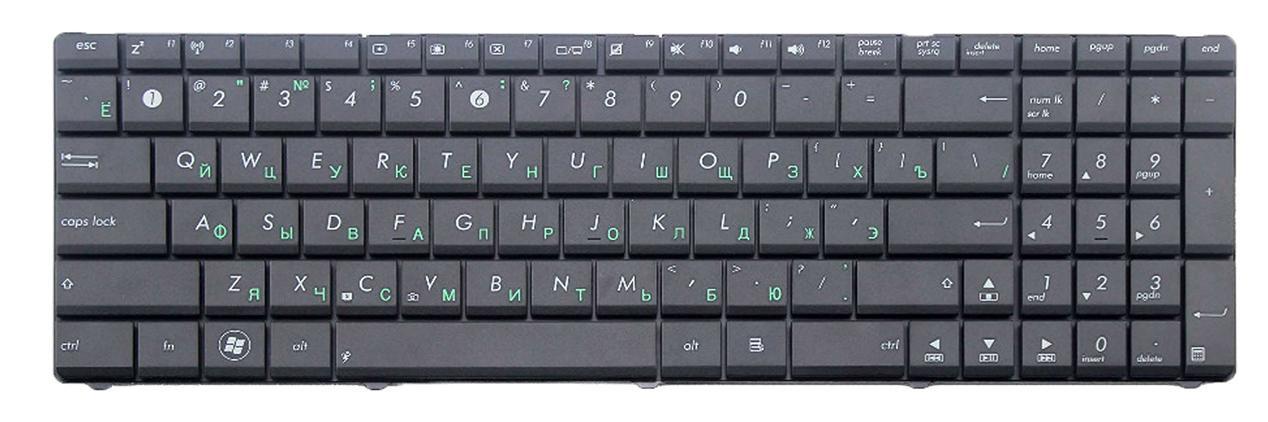 Клавиатура для ноутбука Asus R704 R704A матовый (04GNV32KRU00)