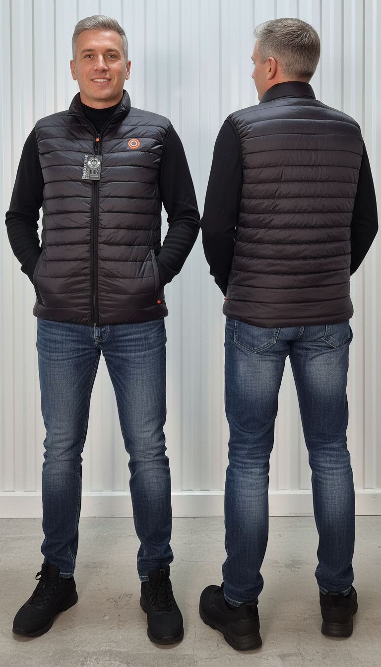 Жилет чоловічий Just Emporio L Чорний (1615) - фото 6