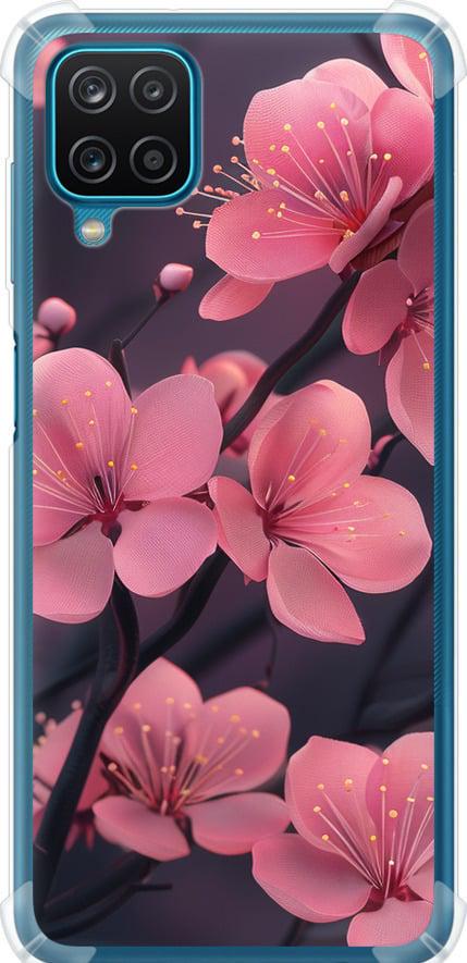 Чехол на Samsung Galaxy M12 M127F Пурпурная сакура (6075sp-2360-42517)