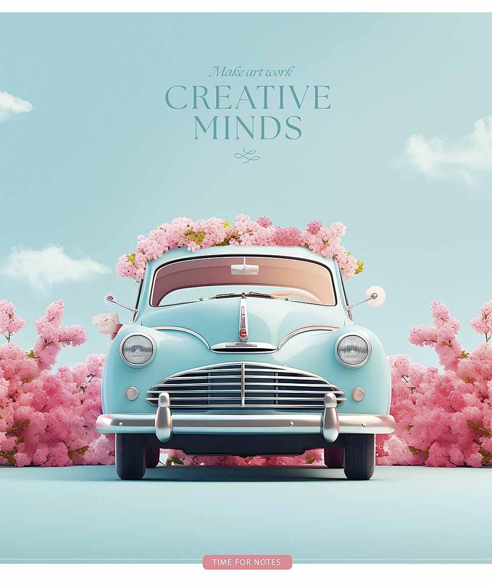 Тетрадь общая Creative minds STAR в клетку 96 л. 5 шт. 3397 (4820006476489) - фото 3