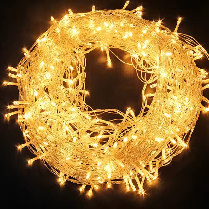 Гирлянда Нить 22 м 220 LED теплый Белый Белый (2222415578)