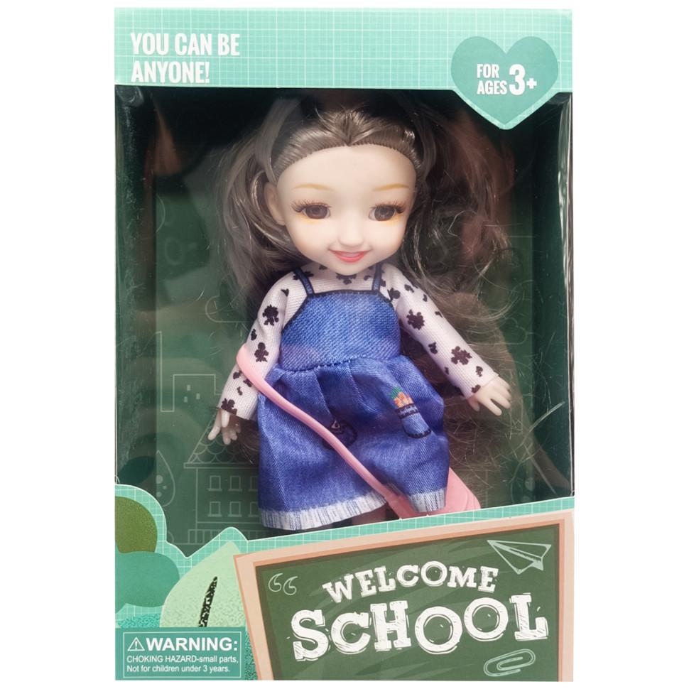 Лялька дитяча Welcome School YL605-62 -1 з сумочкою (26121855)