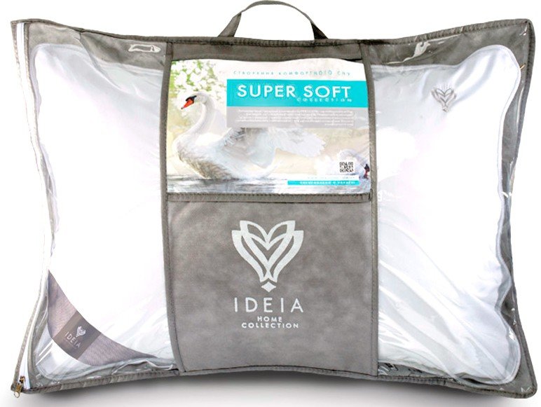 Подушка IDEIA Super Soft Premium 50x70 см Белый (4820182653919) - фото 4