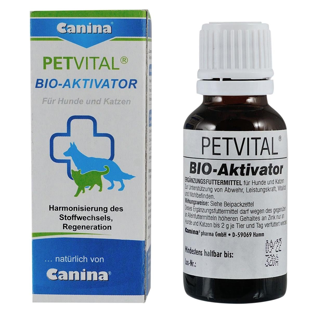 Комплекс с амино кислотами и железом Canina Petvital Bio-Aktivator 20 мл (4027565712007)