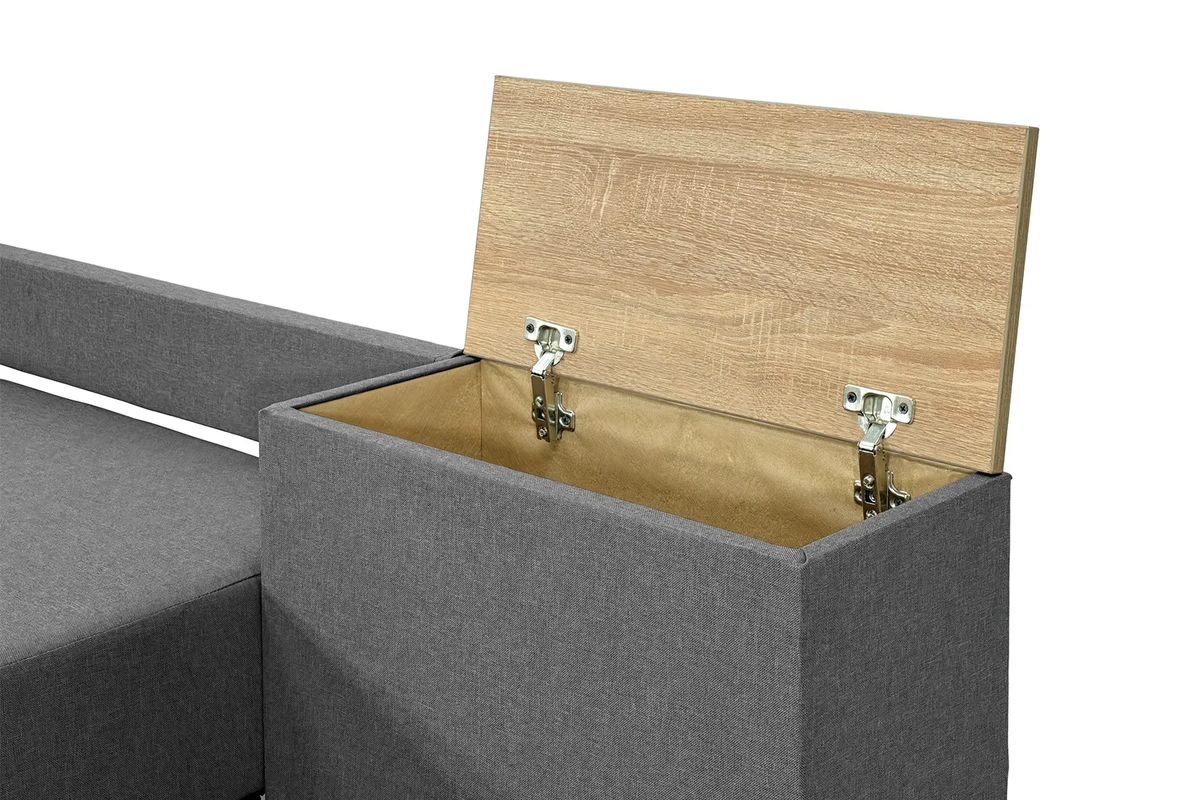 Диван угловой Домино 245х160 см Серый (29557837) - фото 9 Диван угловой Домино 245х160 см Серый (29557837) - фото 9