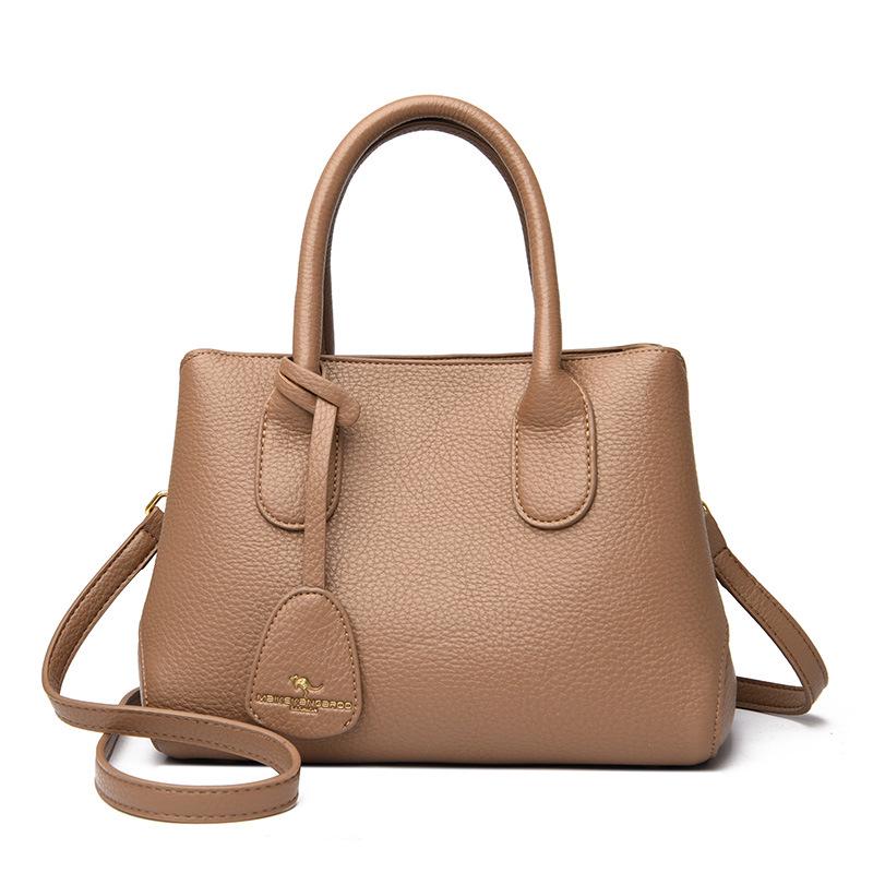 Женская сумка Gloss Brown (id_1555)