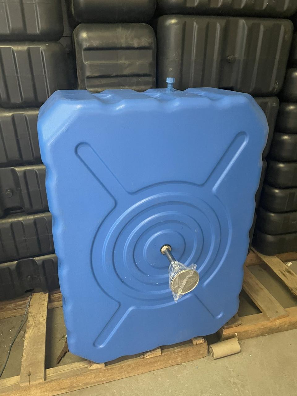 Бак для душу з лійкою із нержавіючої сталі та антибактеріальний шар всередині 300 л 108х77х52 см Синій (25004618) - фото 7 Бак для душу з лійкою із нержавіючої сталі та антибактеріальний шар всередині 300 л 108х77х52 см Синій (25004618) - фото 7