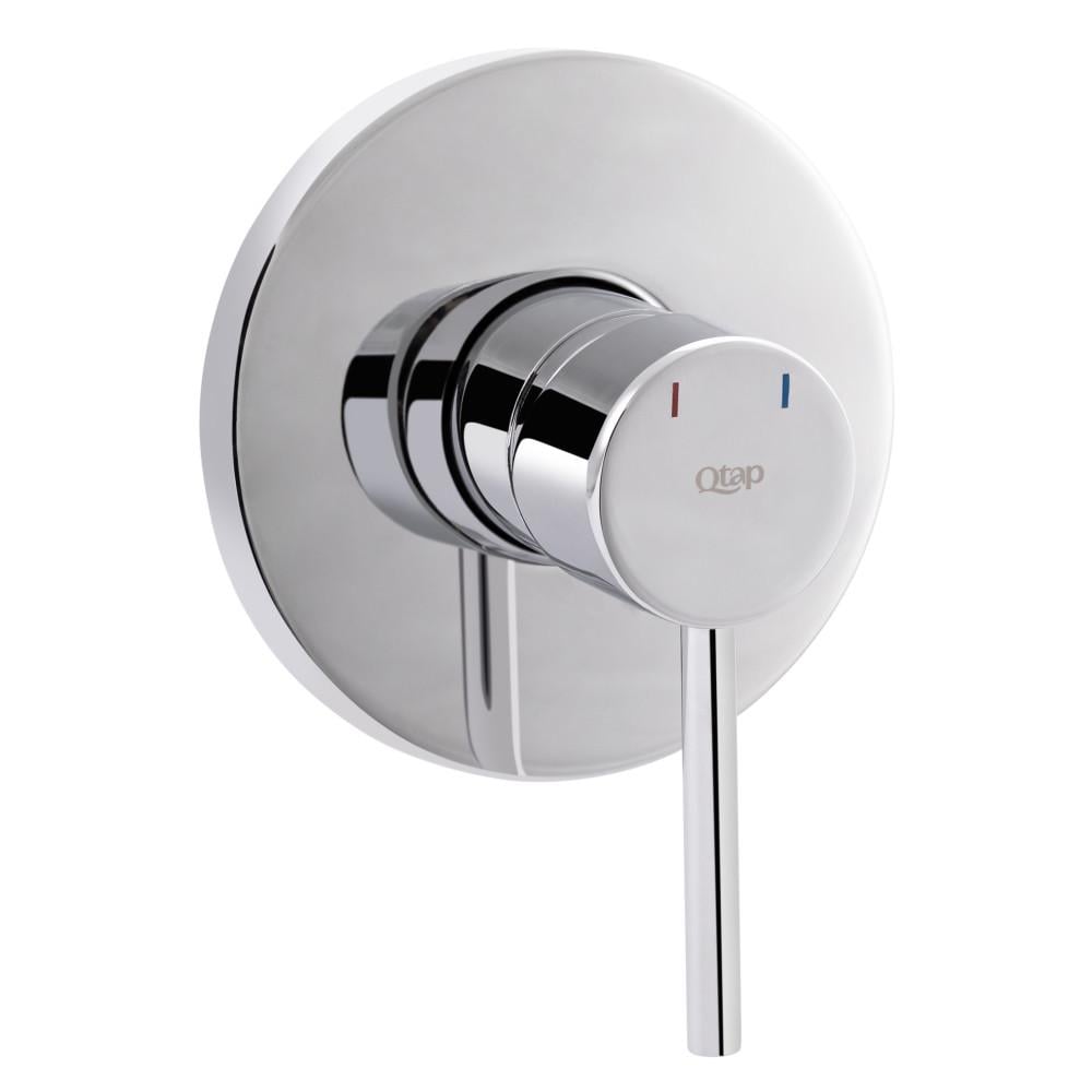 Смеситель для душа Qtap Spring QTSPRCRM скрытого монтажа 0101 Chrome (2553560449)