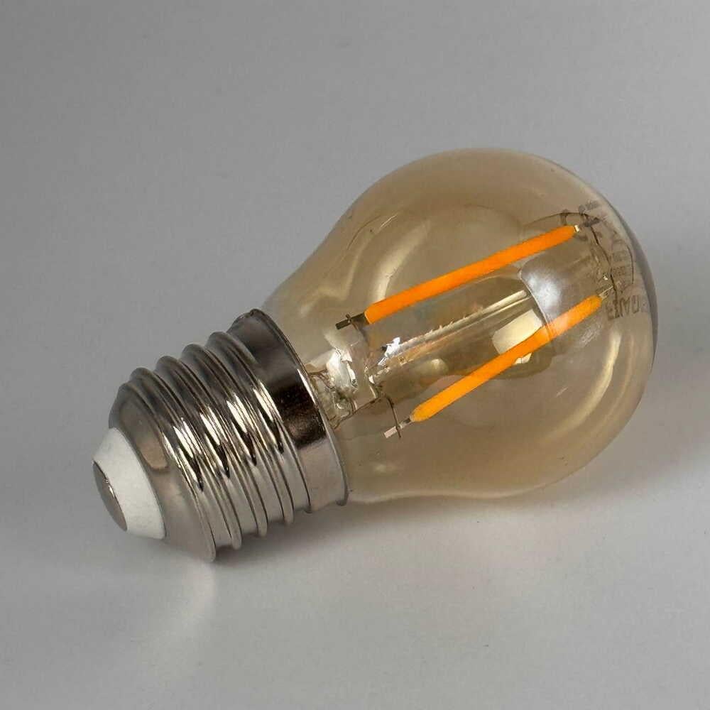 LED-лампа Violux FILAMENT G45 2W E27 2200K (832082) - фото 4 LED-лампа Violux FILAMENT G45 2W E27 2200K (832082) - фото 4