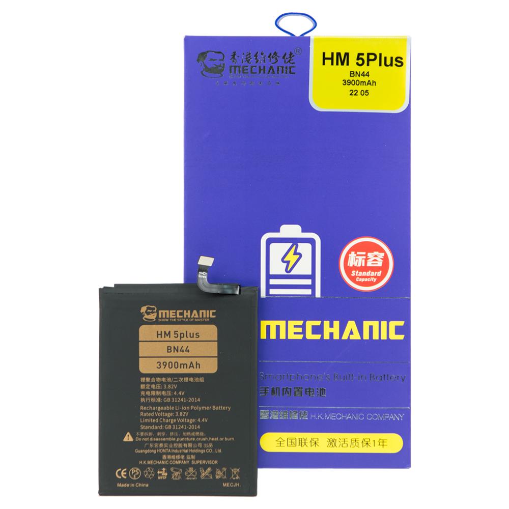 Акумулятор Mechanic BN44 для Xiaomi Redmi 5 Plus 3900mAh