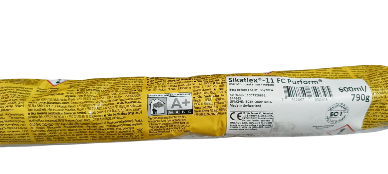 Клей-герметик Sikaflex-11FC 600 мл Коричневий (0267) - фото 2