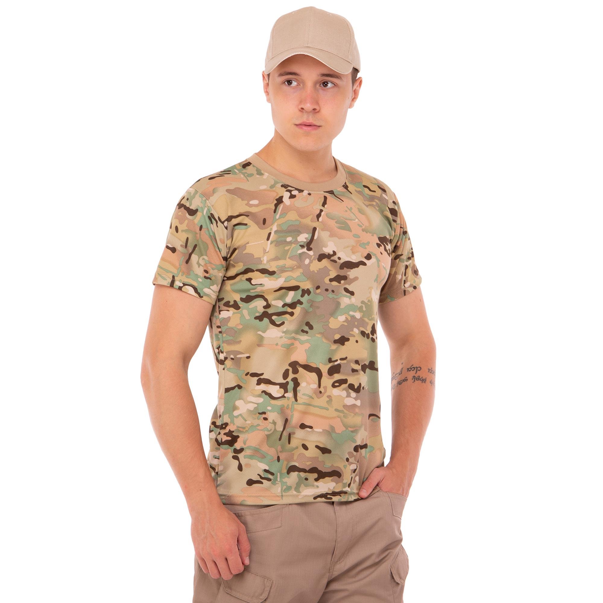 Футболка SP-Sport ХL р. 50-52 Камуфляж Multicam (TY-9184)