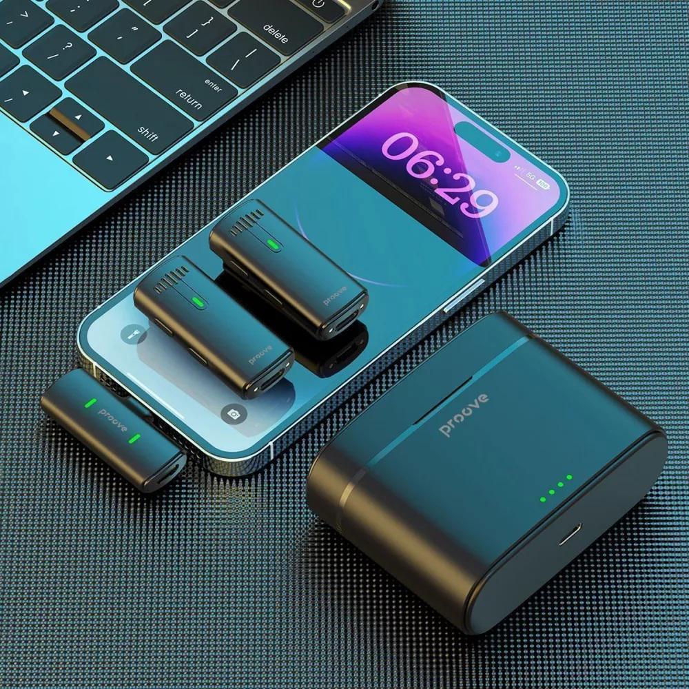 Микрофон беспроводной Proove PMDM00010102 Demo Lightning Black (25307736) - фото 9 Микрофон беспроводной Proove PMDM00010102 Demo Lightning Black (25307736) - фото 9