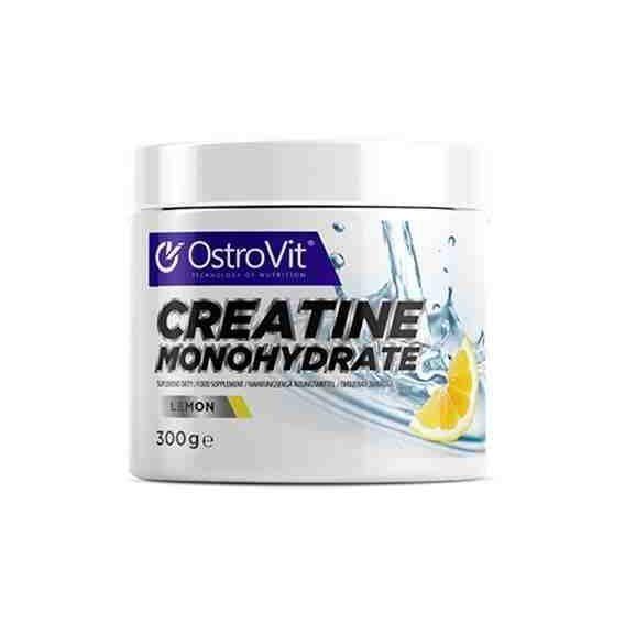 Креатин моногидрат OstroVit Creatine Monohydrate 300 г 120 порций Lemon