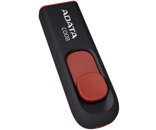Флешка USB Flash Drive A-DATA C008 USB 2.0 32Gb Black/Red