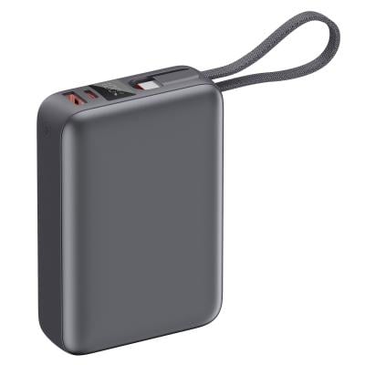 Повербанк Vinga 20000 mAh 45W Display Cable (VPBB2045C)