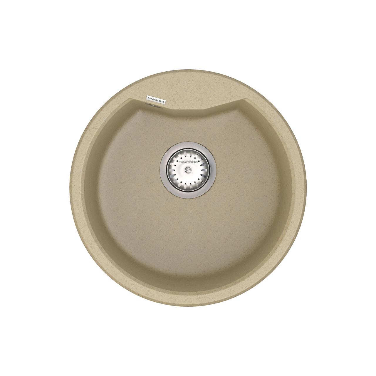 Кухонна мойка с сифоном Vena VMR 01.48 Safari