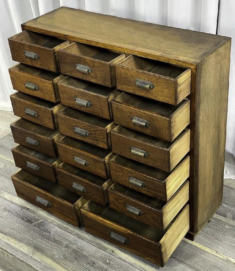 Комод тансу из дерева Коин Кортадо (КТУ-004537)