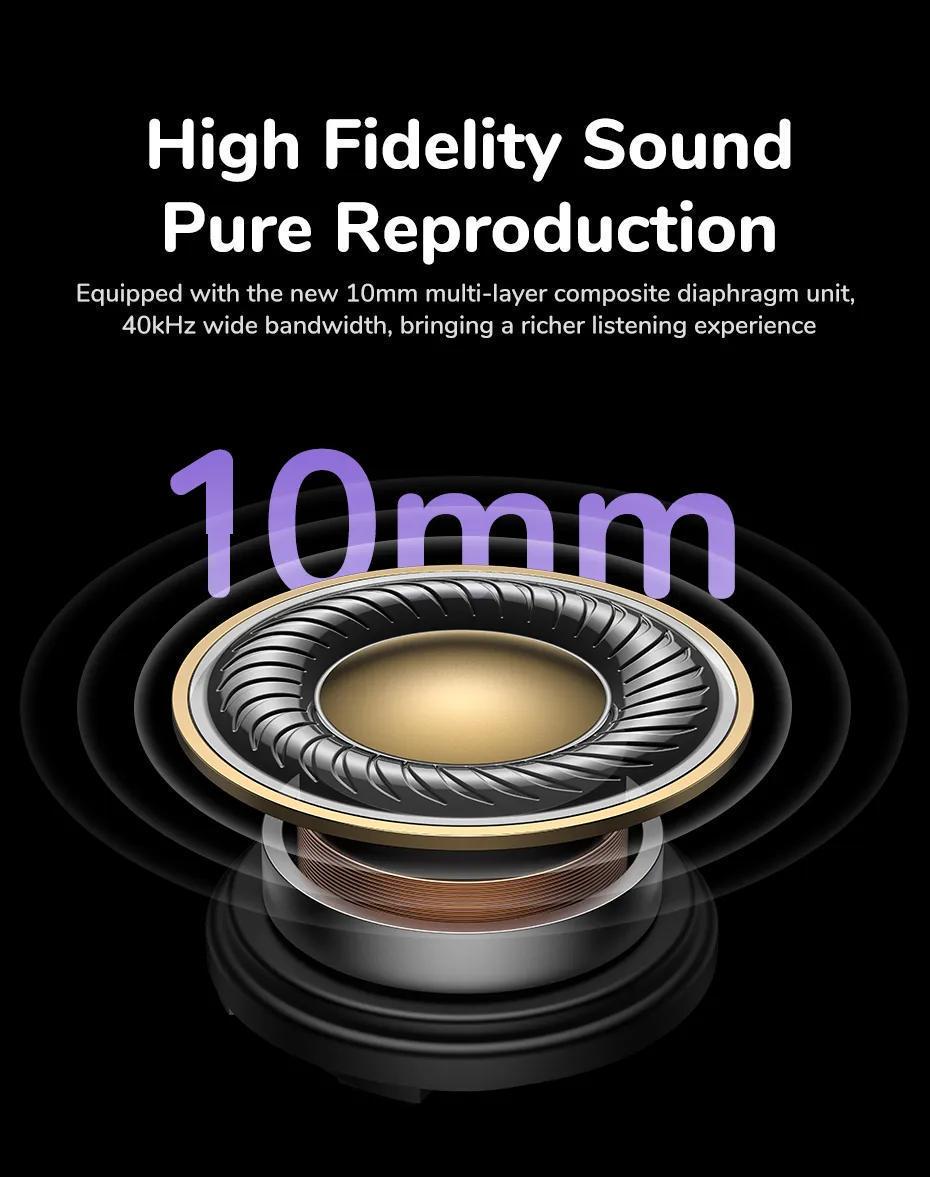 Навушники бездротові UGREEN EchoBuds Magic Кейс з LCD екраном ANC 52 дБ Hi-Res Audio LDAC Bluetooth 5.4 Білий (55137) - фото 19 Навушники бездротові UGREEN EchoBuds Magic Кейс з LCD екраном ANC 52 дБ Hi-Res Audio LDAC Bluetooth 5.4 Білий (55137) - фото 19