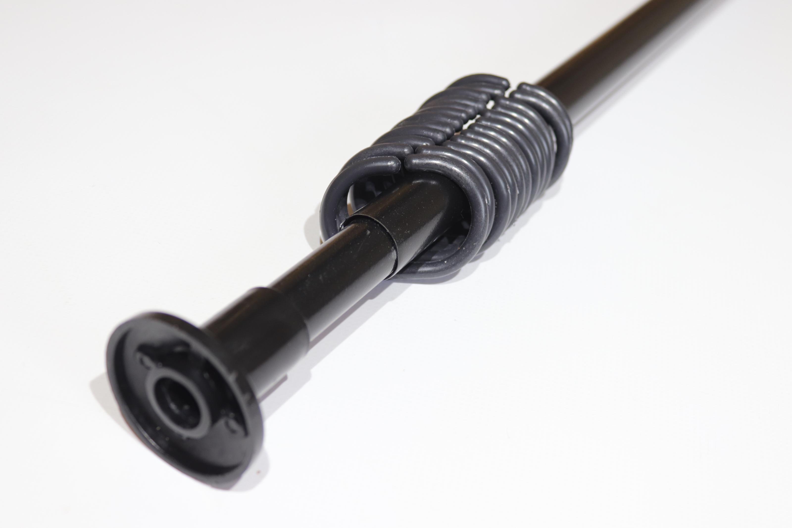 Карниз для шторки в ванную BanyoHome 120-200 см Черный (5512/black)