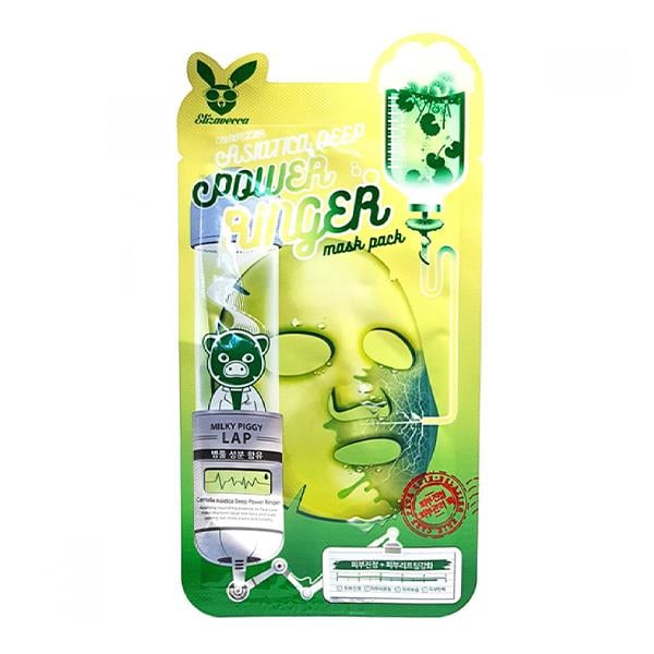 Маска с экстрактом центеллы Elizavecca Centella Asiatica Deep Power Ringer Mask Pack 23 мл