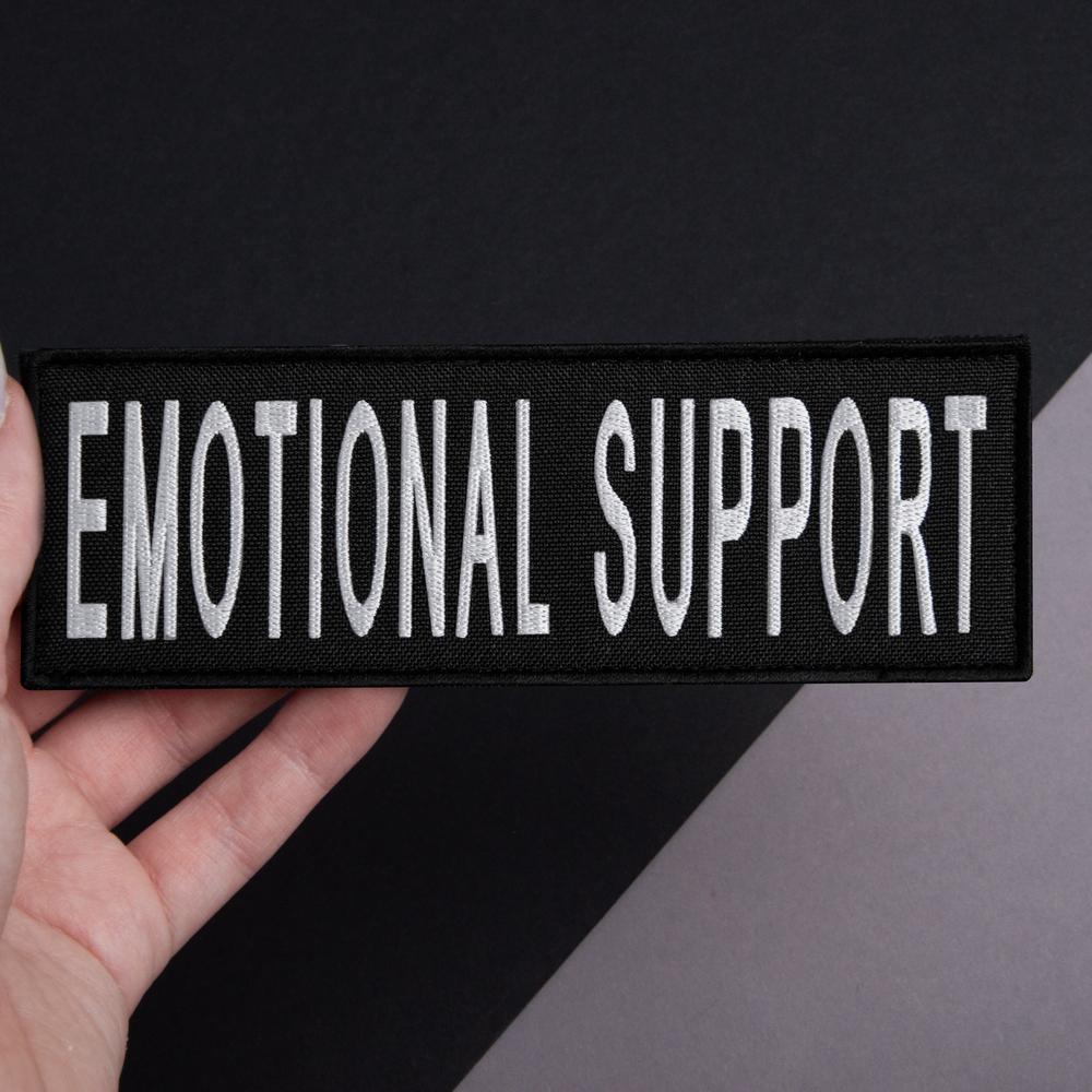 Набір шевронів з липучкою "Emotional Support" для кінологів 4 шт. (25485) - фото 8