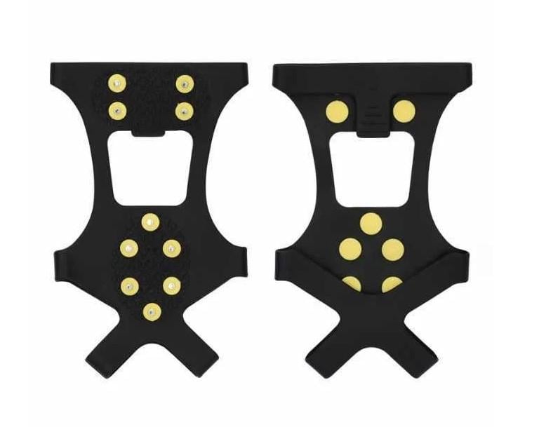 Накладки на взуття антиковзні 10 шипів XL р. р. 47-48 Жовтий (1200101)