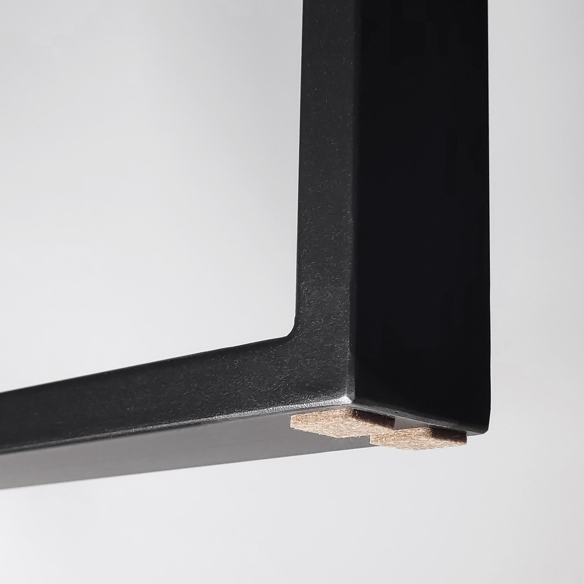 Комплект опор для столу з металу 566х325 мм H 730 мм 2 шт. Чорний (1126) - фото 18 Комплект опор для столу з металу 566х325 мм H 730 мм 2 шт. Чорний (1126) - фото 18