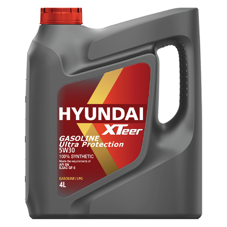 Моторное масло Hyundai XTeer Gasoline Ultra Protection 5W-30 4 л