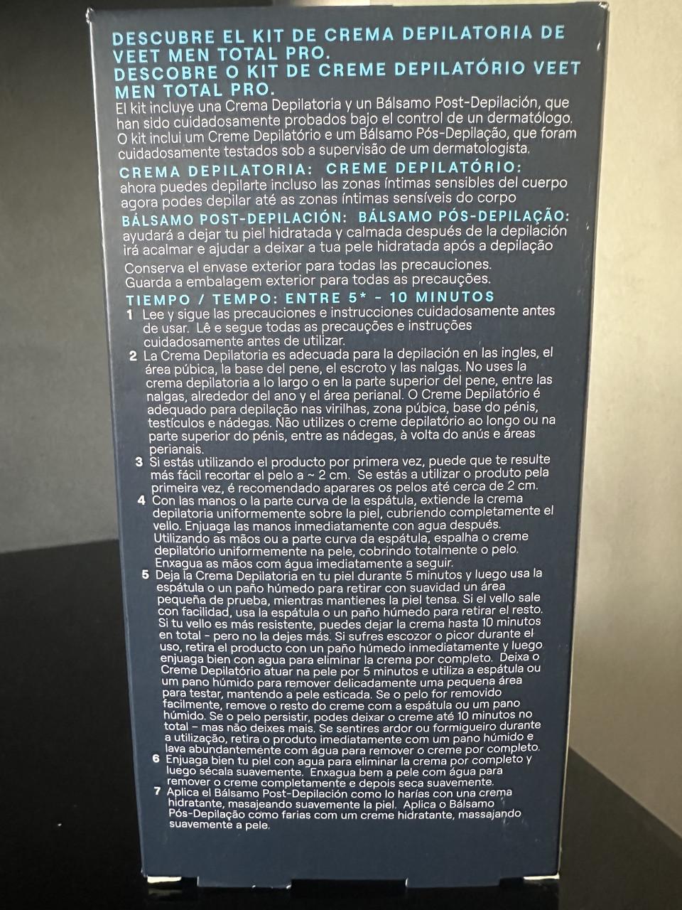 Крем мужской Veet для депиляции 100 мл и бальзам после депиляции 50 мл (30394655) - фото 5 Крем мужской Veet для депиляции 100 мл и бальзам после депиляции 50 мл (30394655) - фото 5