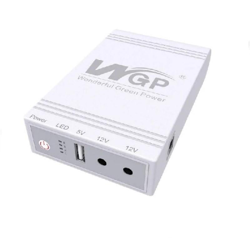 Повербанк портативний WGP MINI DC UPS WGP103C ДБЖ Mini UPS 16000 мАг 5V 9V 12V для модему роутера