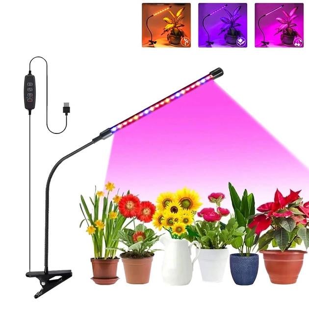 Фито лампа Led Plant Grow Leight USB одинарная (10809145) - фото 3