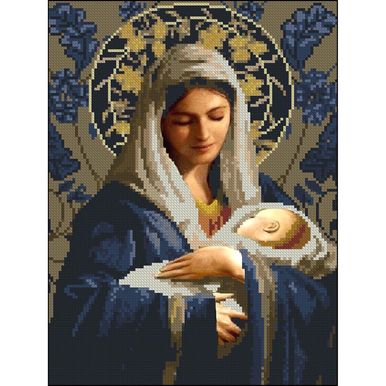 Алмазная мозаика Strateg Рождение без подрамника 30х40 см (ZAV3040-8)